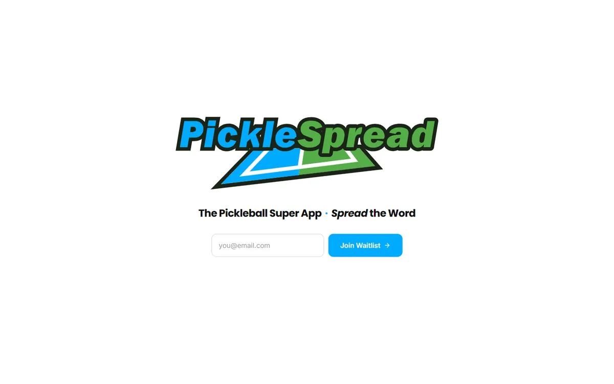 PickleSpread website